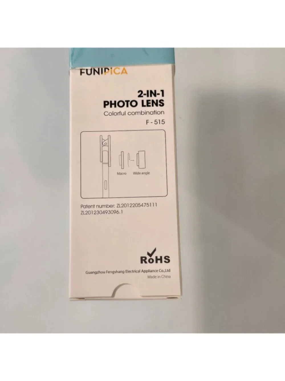 Funipica F-515 2-in-1 Photo Lens Kit For Mobile Phones